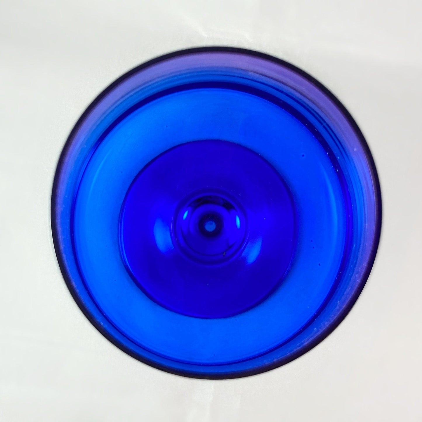 Pink/Blue Ombre Gradient Venetian Glass Wine Glass - Handmade in Italy, Colorful Murano Glass