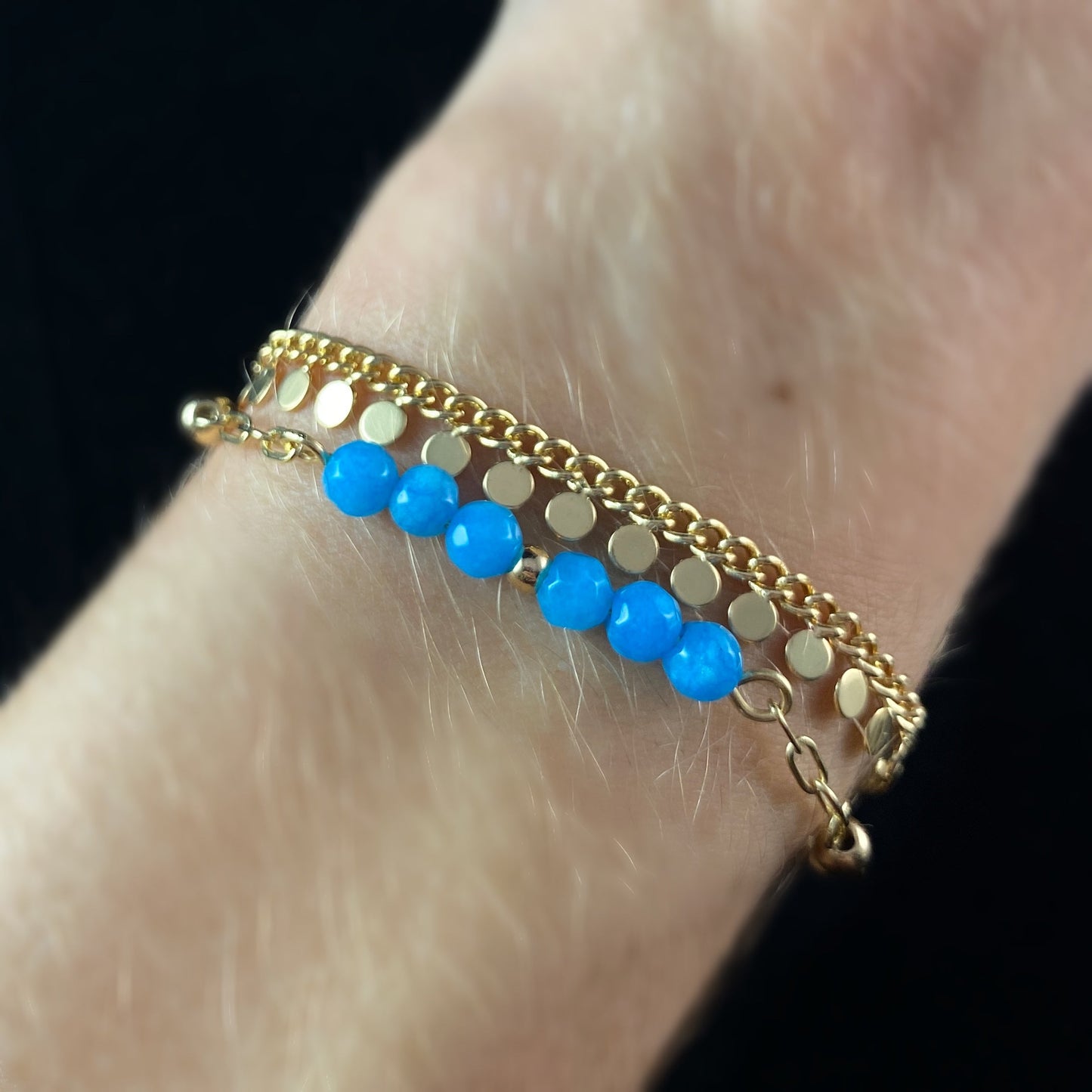 Pop Rocks Bracelet - Blue