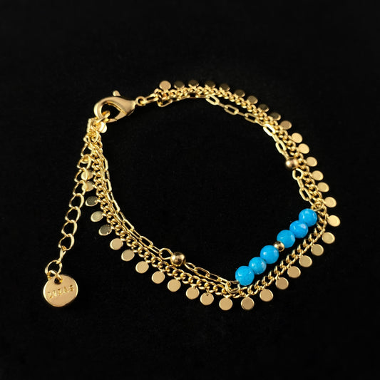 Pop Rocks Bracelet - Blue