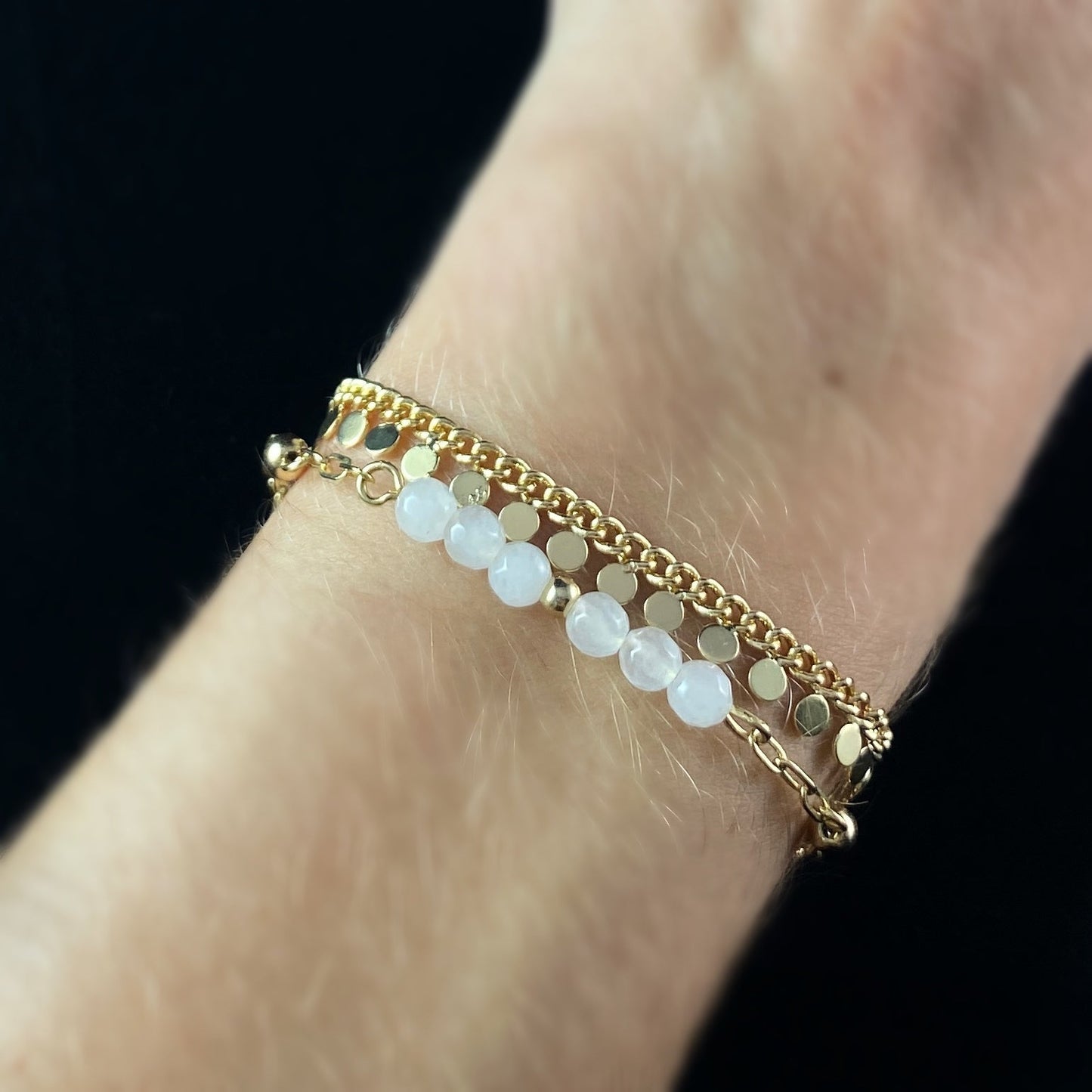 Pop Rocks Bracelet - White