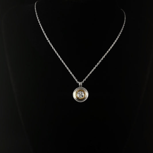 Handmade Spot of Hope Pendant Necklace, Spotlight- Made in USA