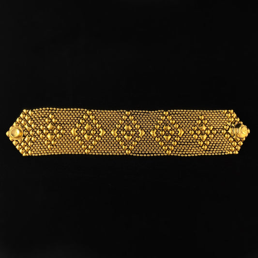 SG Liquid Metal Bracelet - 1.5 inch Wide Gold