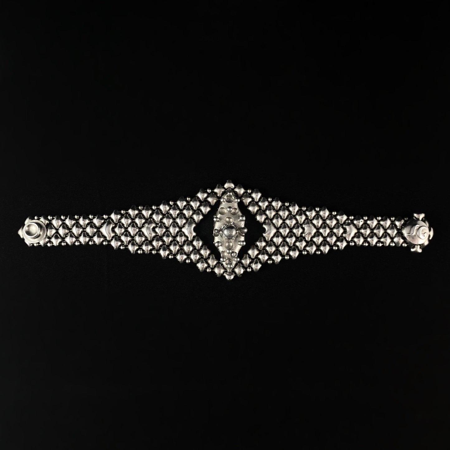 SG Liquid Metal Bracelet - 2 inch Wide Silver with Cutout