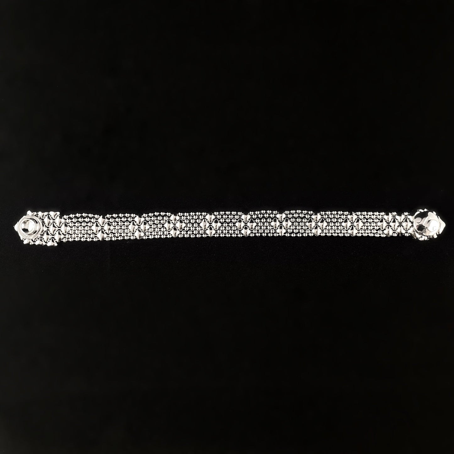 SG Liquid Metal Bracelet -.5 inch Wide Silver