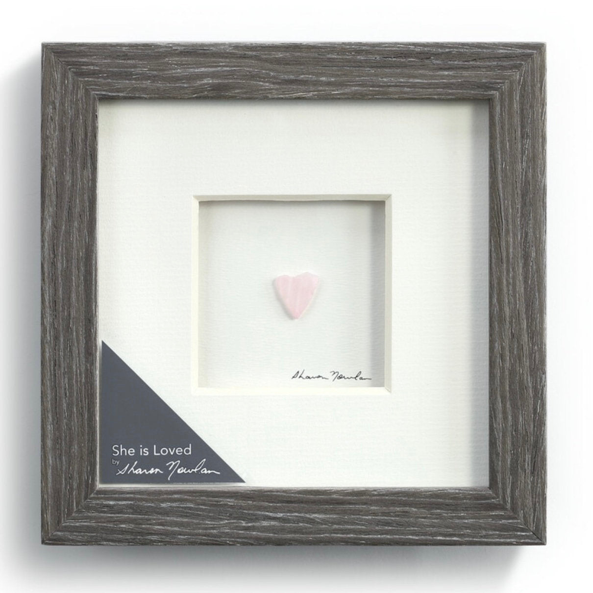 She is Loved, Sharon Nowlan Pebble Art