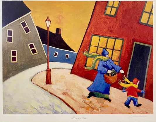 Signed Collectible Print, Going Home by Carol Ann Shelton