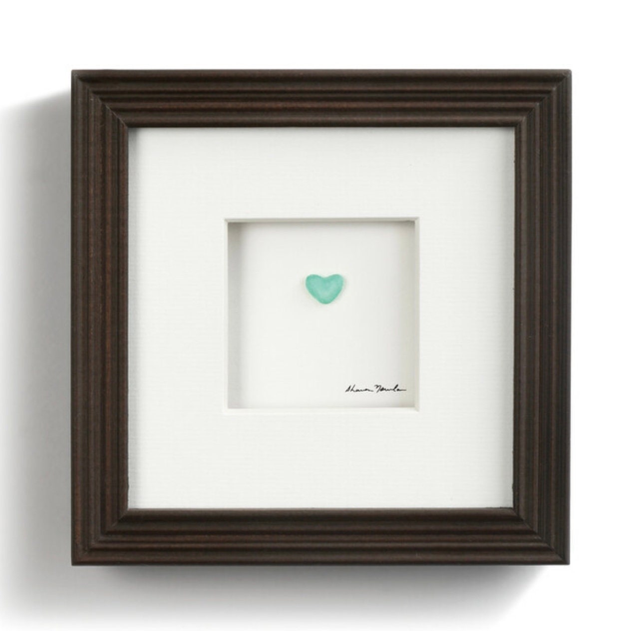 Simple Love, Sharon Nowlan Pebble Art