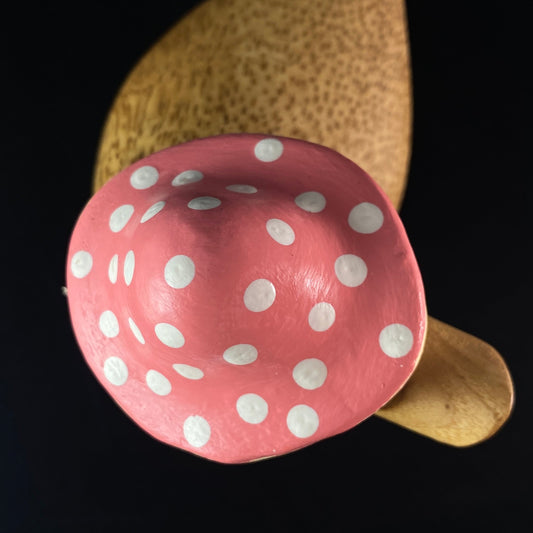 Stanley - Hand-carved and Hand-painted Bamboo Duck