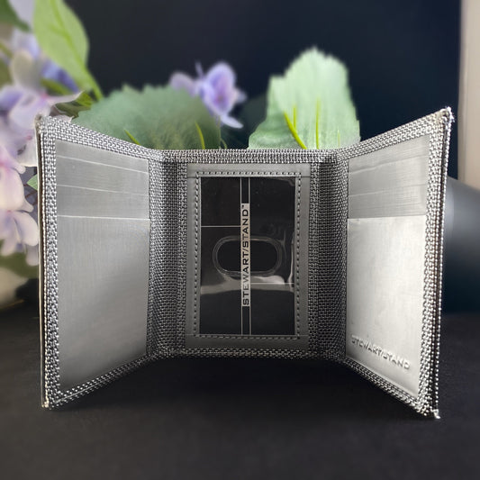 Stewart Stand Stainless Steel RFID Protection Wallet - Trifold