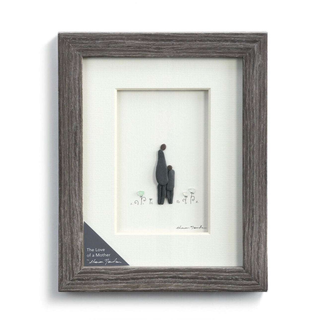 The Love of a Mother, Sharon Nowlan Pebble Art