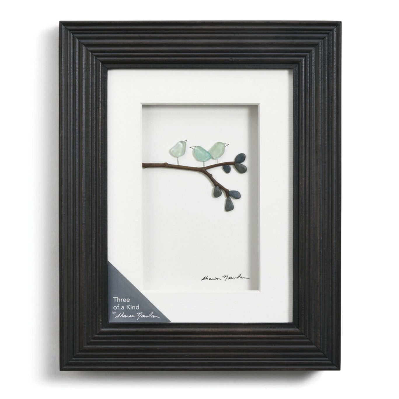 Three of a Kind, Sharon Nowlan Pebble Art