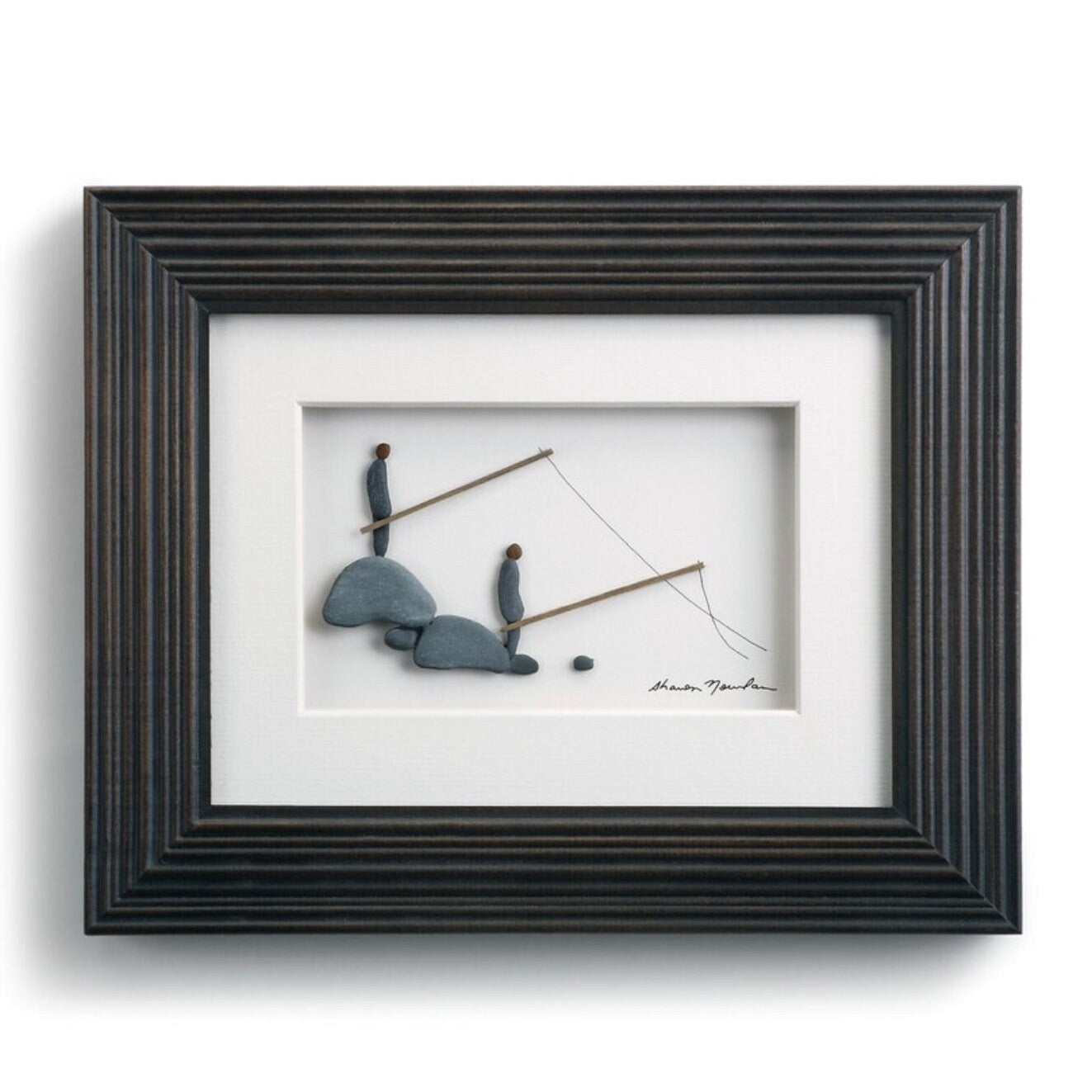 Time Well Spent, Sharon Nowlan Pebble Art