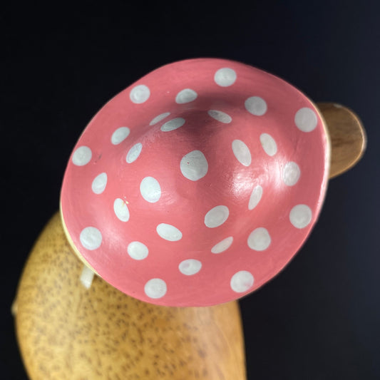 Tommy - Hand-carved and Hand-painted Bamboo Duck