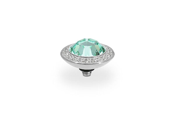 Tondo Deluxe 13mm Silver - Chrysolite Interchangeable QUDO