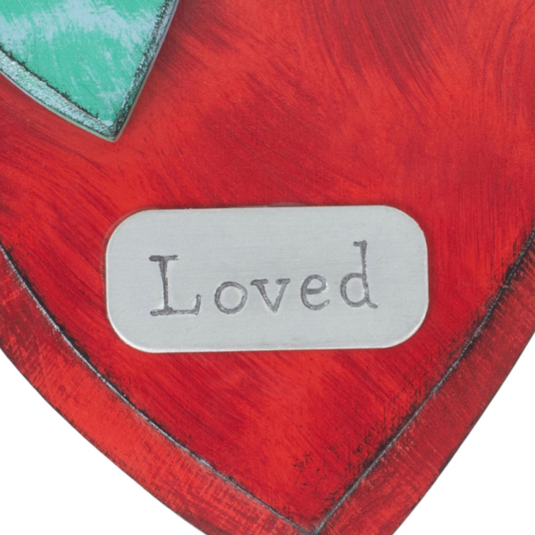 Whimsical Loved Wall Heart