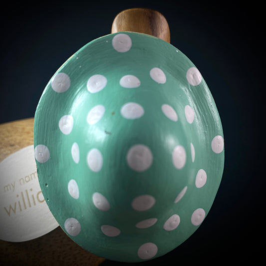 William - Hand-carved and Hand-painted Bamboo Duck