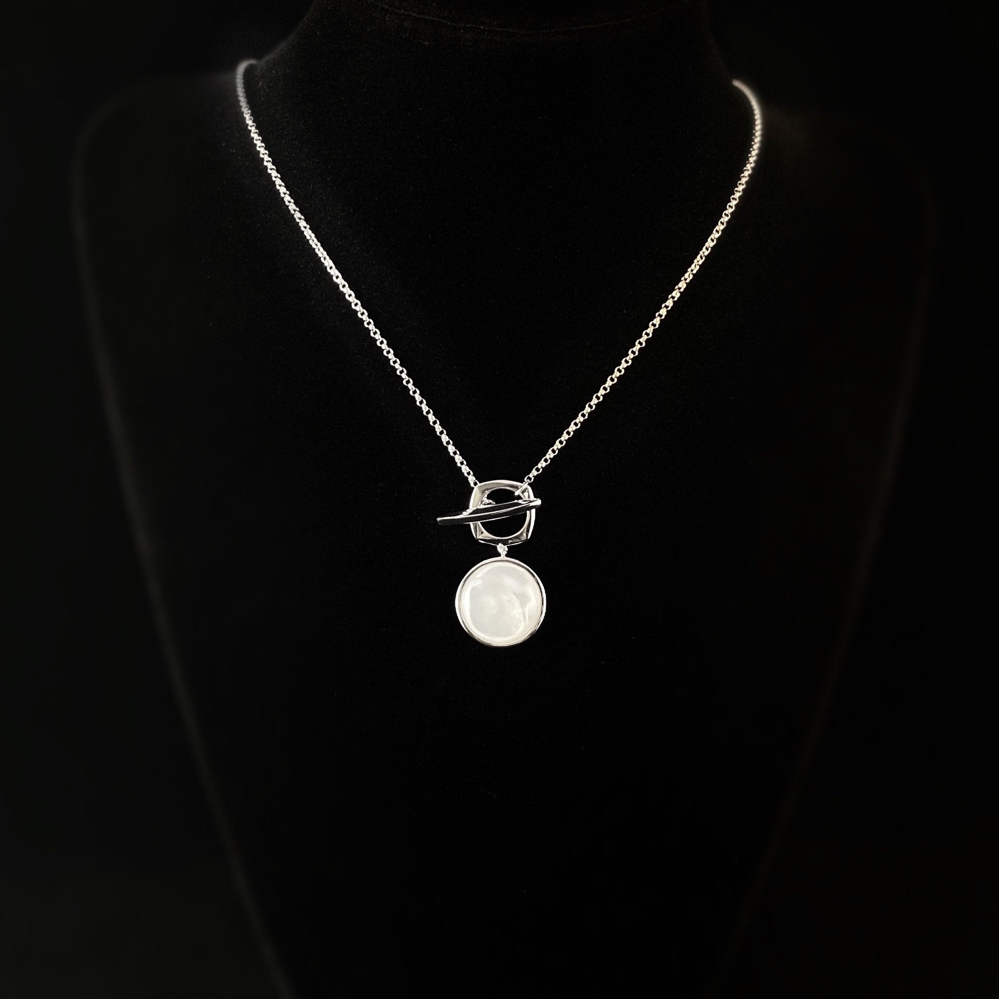 Elle sterling clearance silver necklace