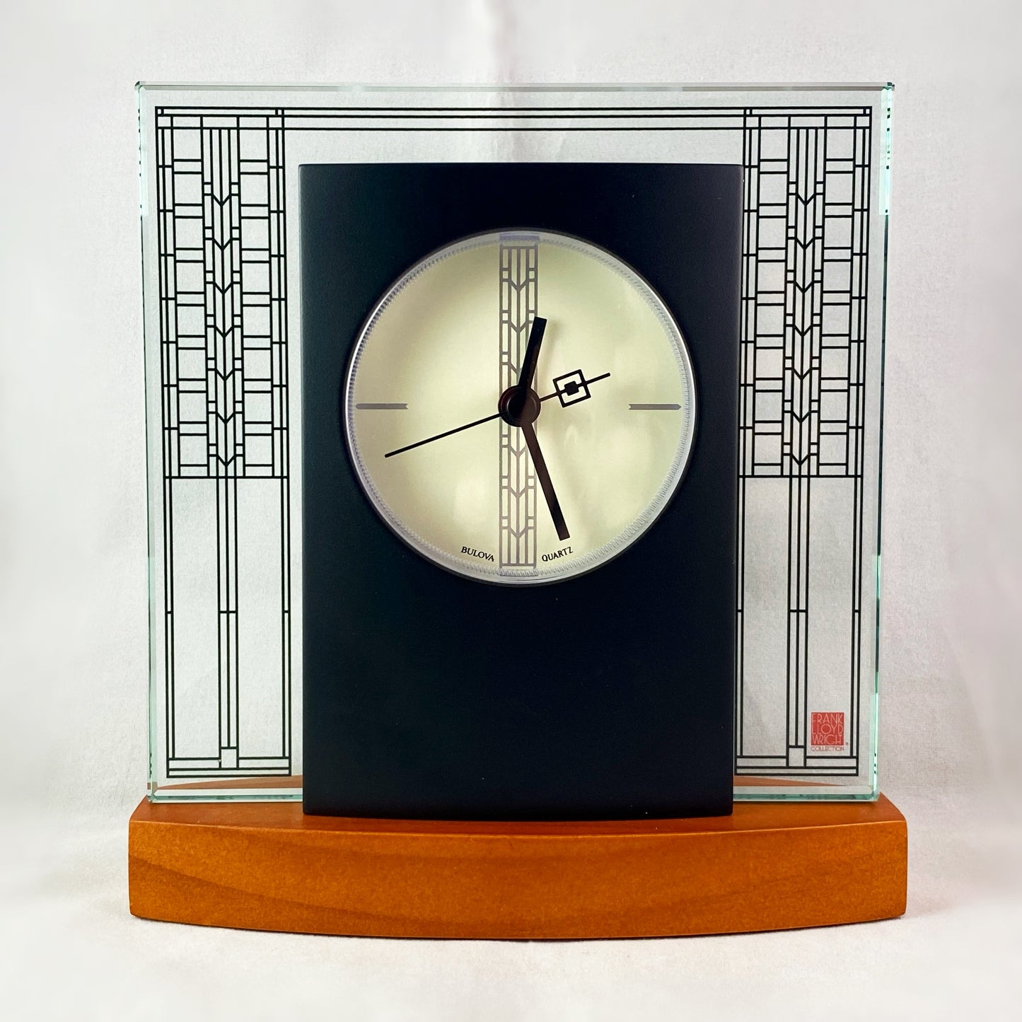 Glasner House Table Top Clock - Frank Lloyd Wright Collection