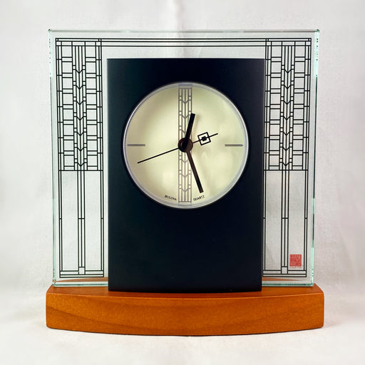 Glasner House Table Top Clock - Frank Lloyd Wright Collection