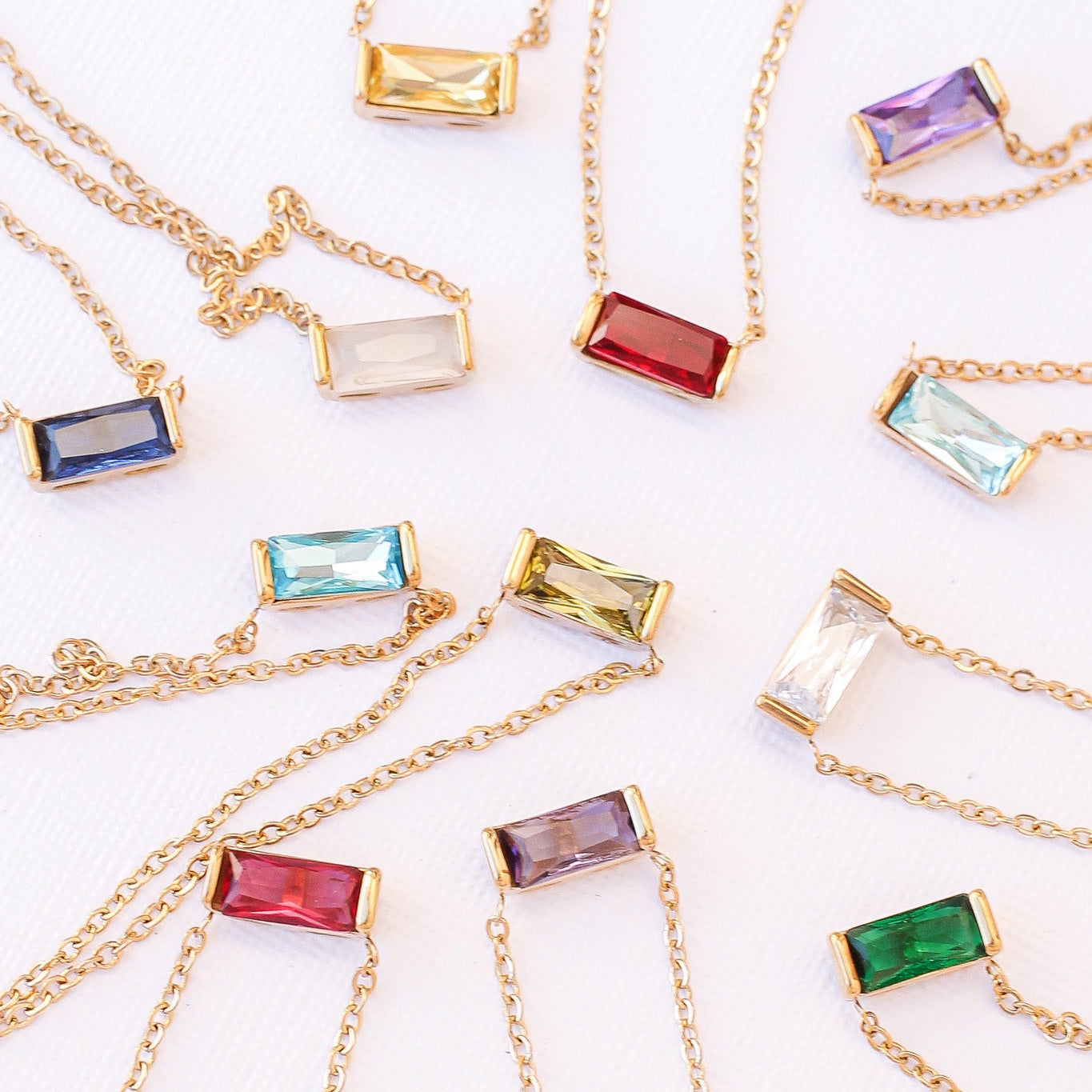 Elegant Birthstone Necklace