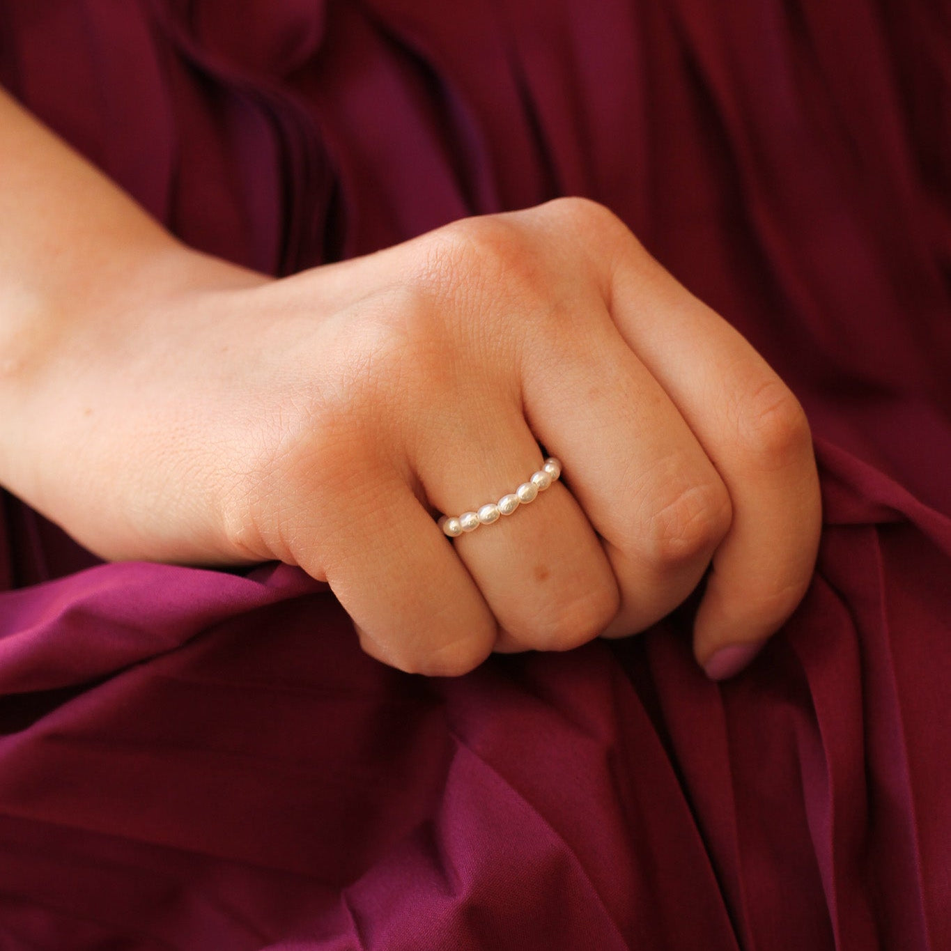 Freshwater Pearl Stretch Ring