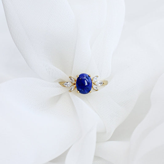 Blythe Ring in Lapis