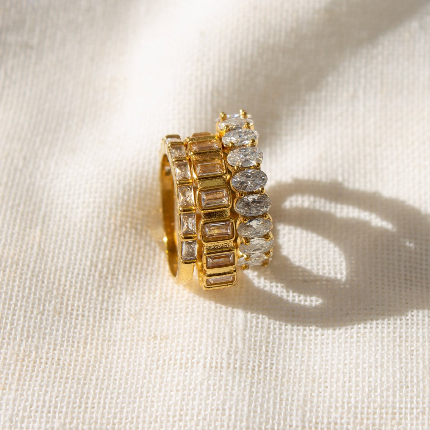 Diana Baguette Ring