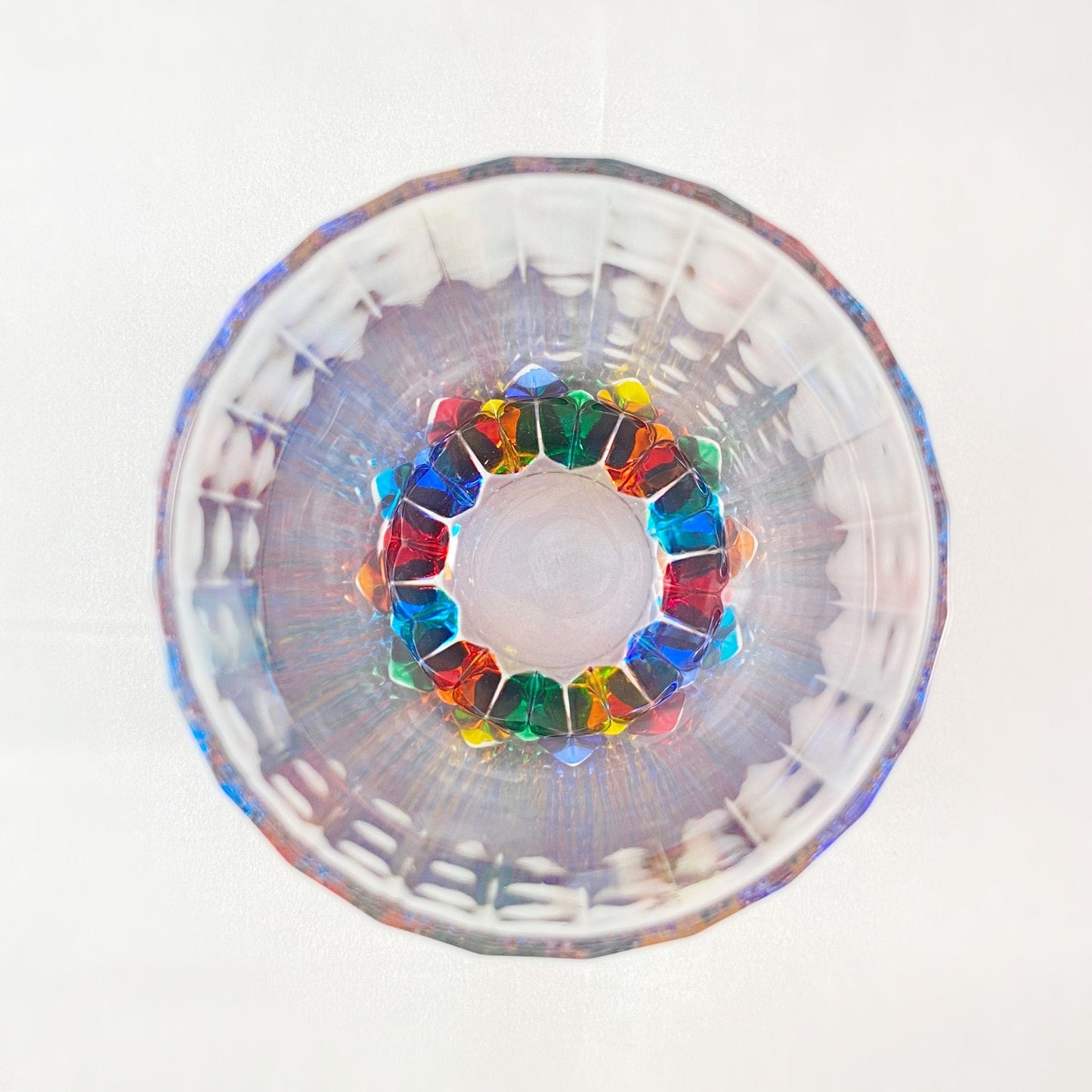 Adagio Clarity Highball Iced Tea Venetian Glass - Handmade in Italy, Colorful Murano Glass