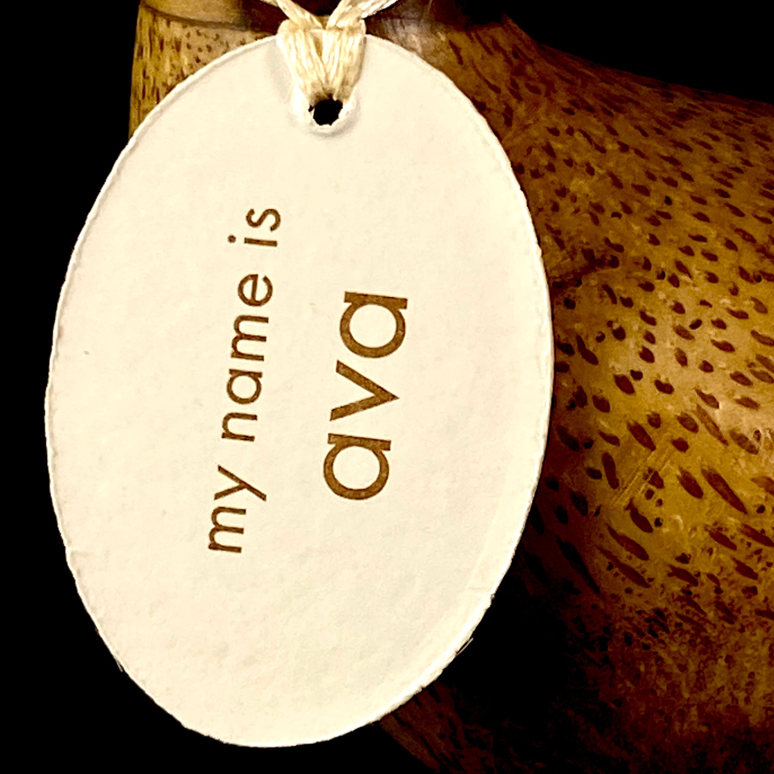 Ava - Hand-carved and Hand-painted Bamboo Duck - Northern Lights Gallery