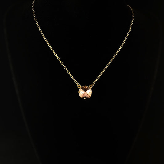 Catherine Popesco Black Diamond Crystal and Gold Rope Chain Bracelet