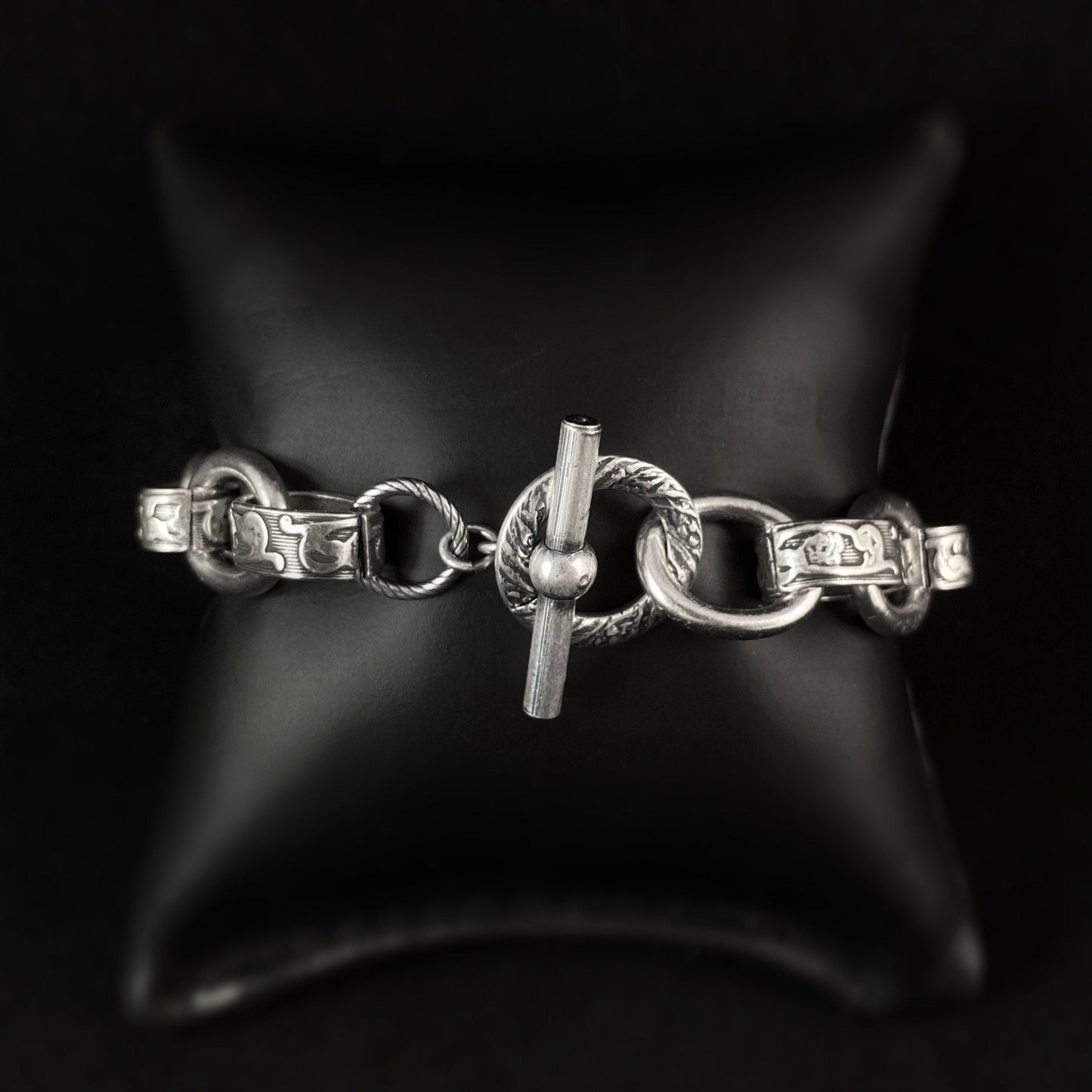 Chunky Silver Chain Bracelet - La Vie Parisienne by Catherine Popesco