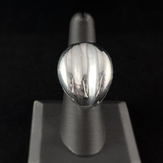 Chunky Silver Statement Ring - Handmade Nickel Free Ulla Jewelry