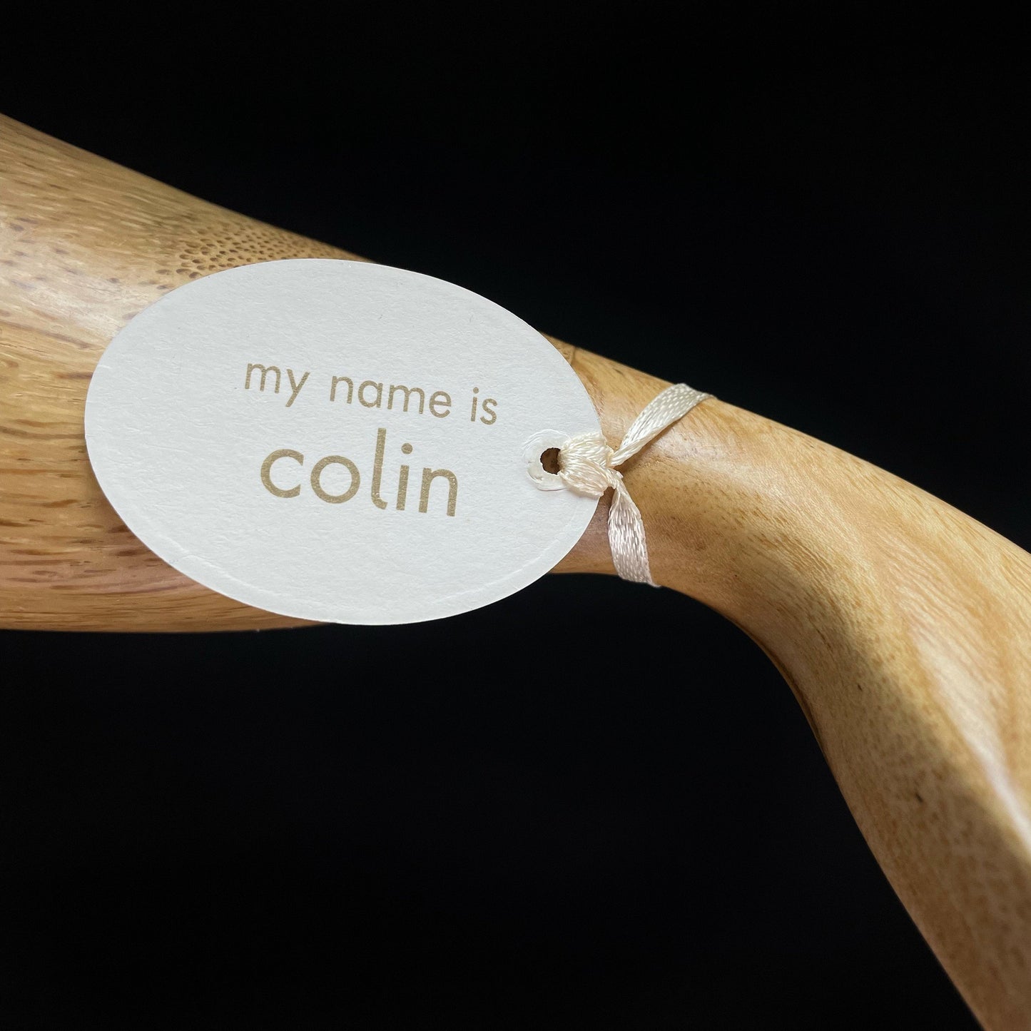Colin - Hand-carved and Hand-painted Bamboo Duck