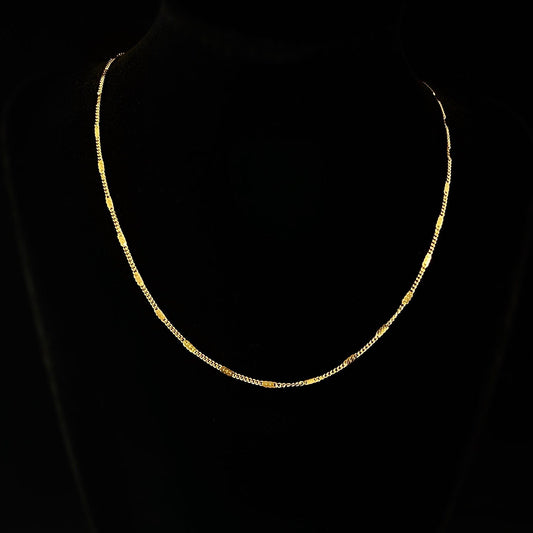 Dainty Gold Chain Necklace - Sabrina