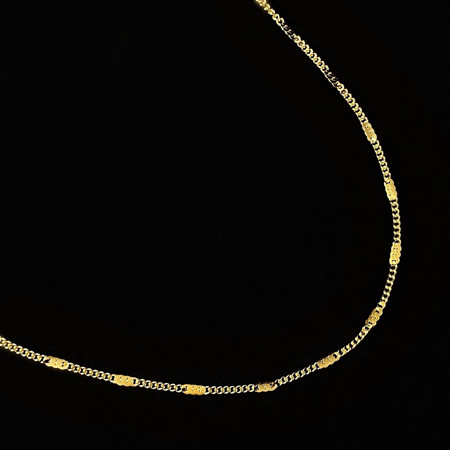 Dainty Gold Chain Necklace - Sabrina