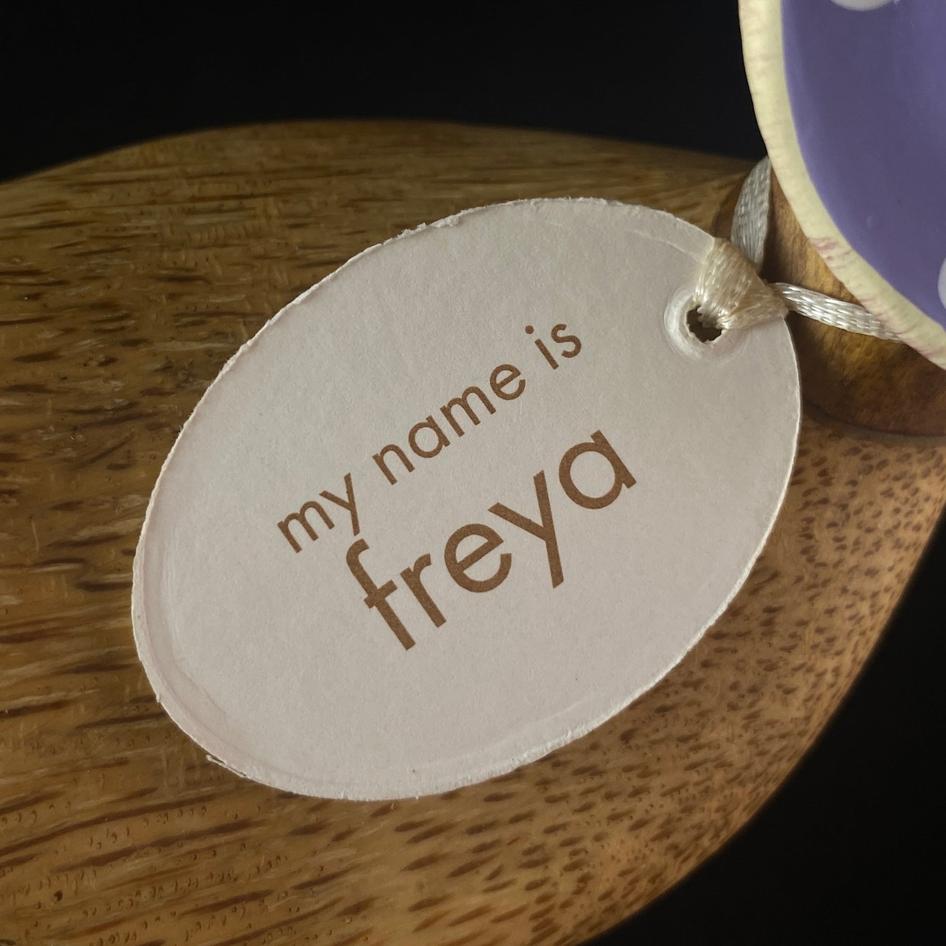 Freya - Hand-carved and Hand-painted Bamboo Duck