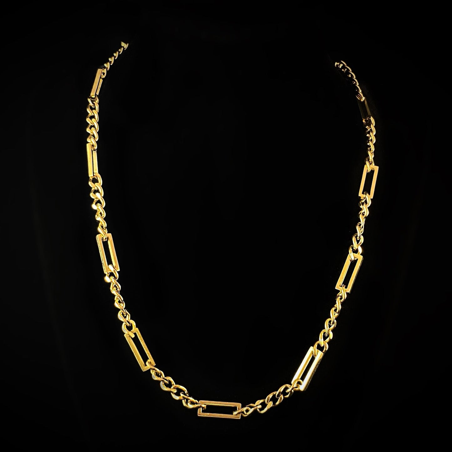 Gold Kelly Chain Necklace - 3Souls