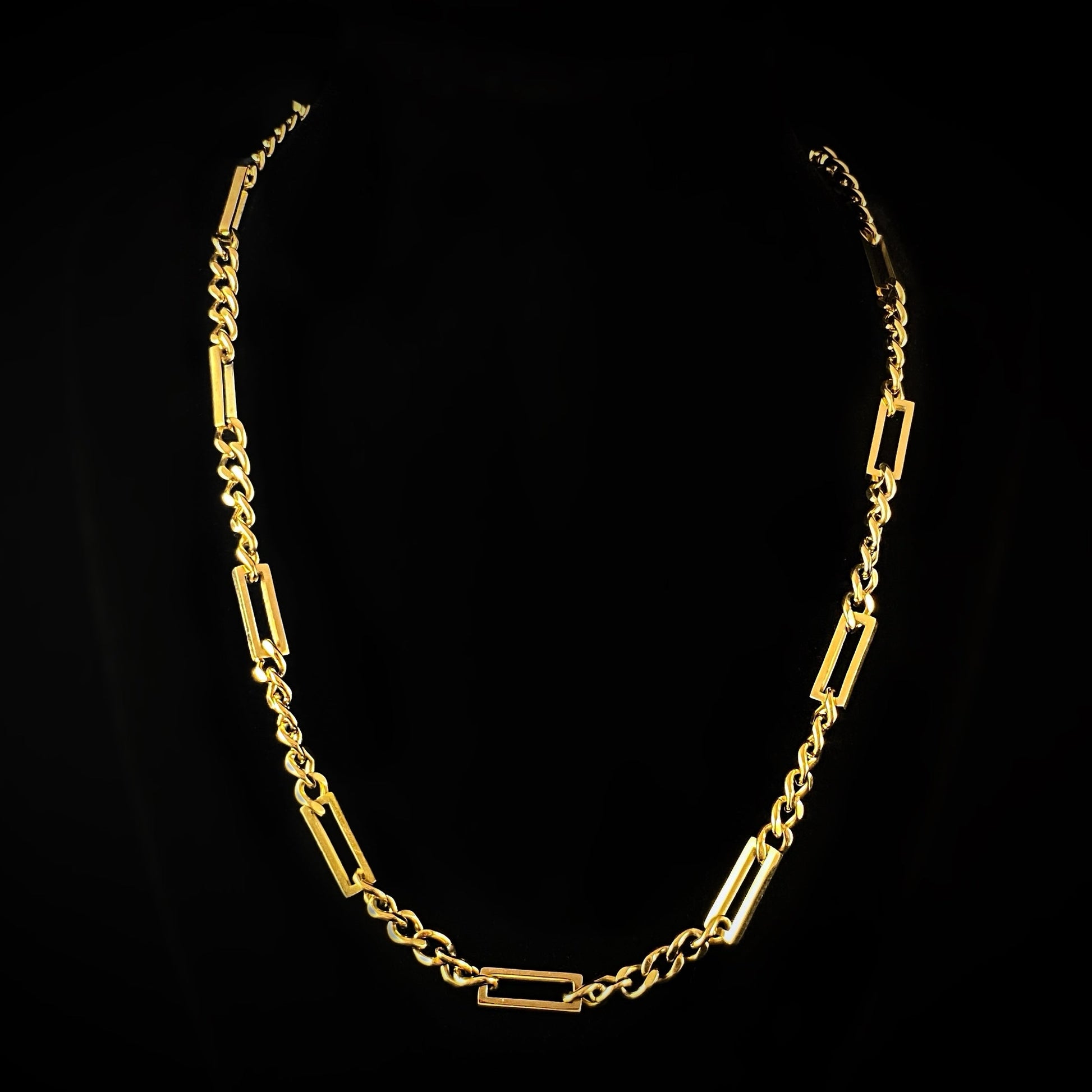 Gold Kelly Chain Necklace - 3Souls