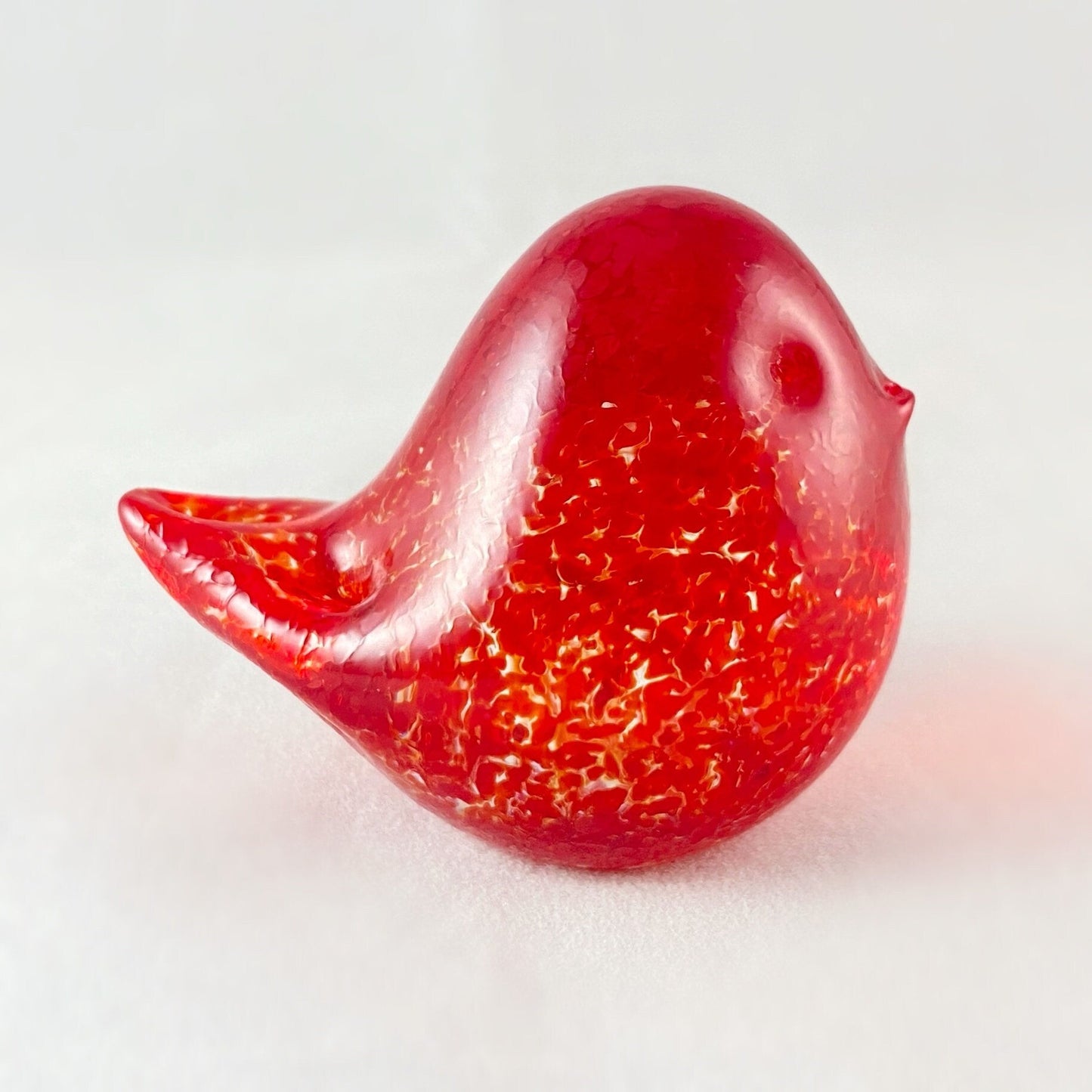 Hand Blown Glass Bird, #1 - Unique Decor, Made in USA