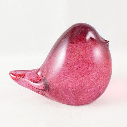 Hand Blown Glass Bird, #2 - Unique Decor, Made in USA