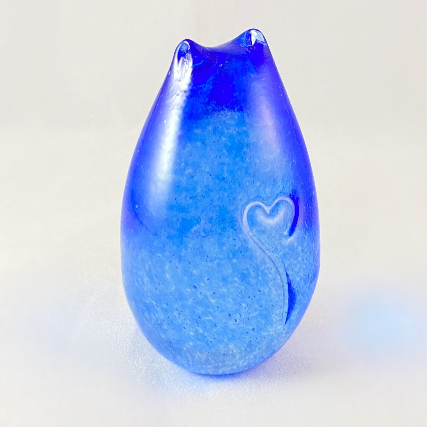 Hand Blown Glass Kitty Cat, #8 - Unique Decor, Made in USA