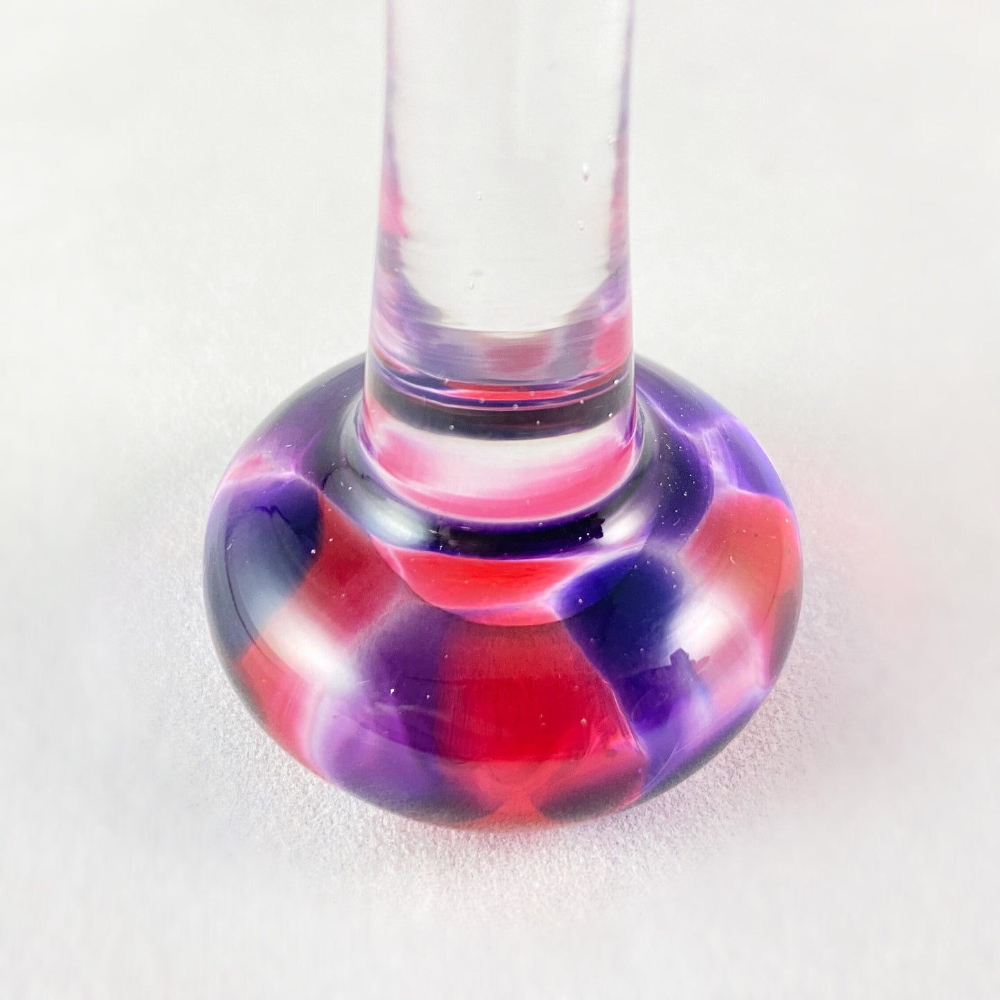 Hand Blown Glass Ring Holder, #1 - Unique Jewelry Storage, Made in USA