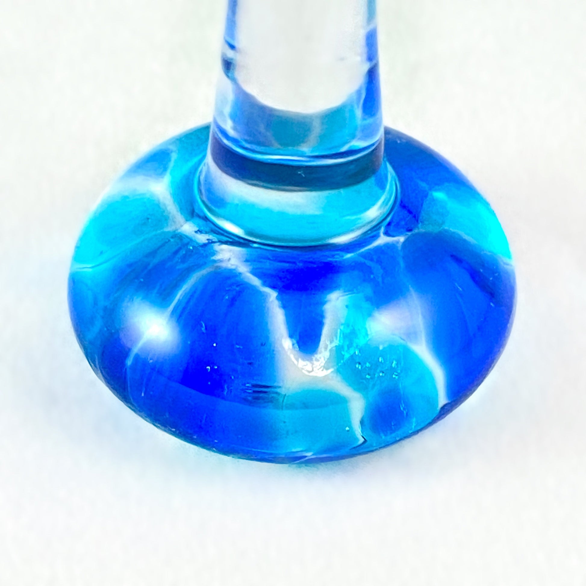 Hand Blown Glass Ring Holder #12 Unique Jewelry Storage Made in