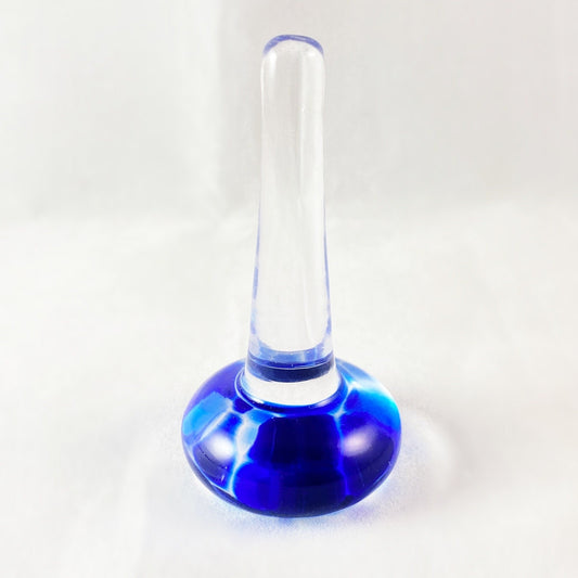 Hand Blown Glass Ring Holder, #7 - Unique Jewelry Storage, Made in USA