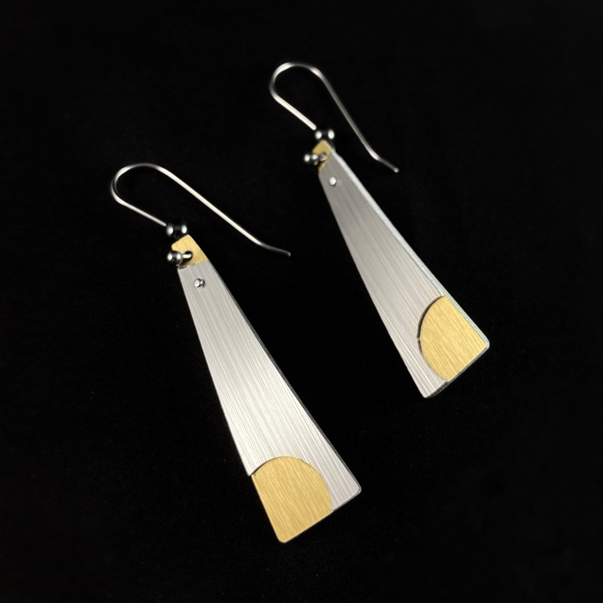 Handmade Aluminum Earrings, Hypoallergenic Lightweight - JR Franco Jewelry