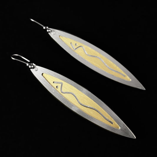 Handmade Aluminum Earrings, Hypoallergenic Lightweight - JR Franco Jewelry