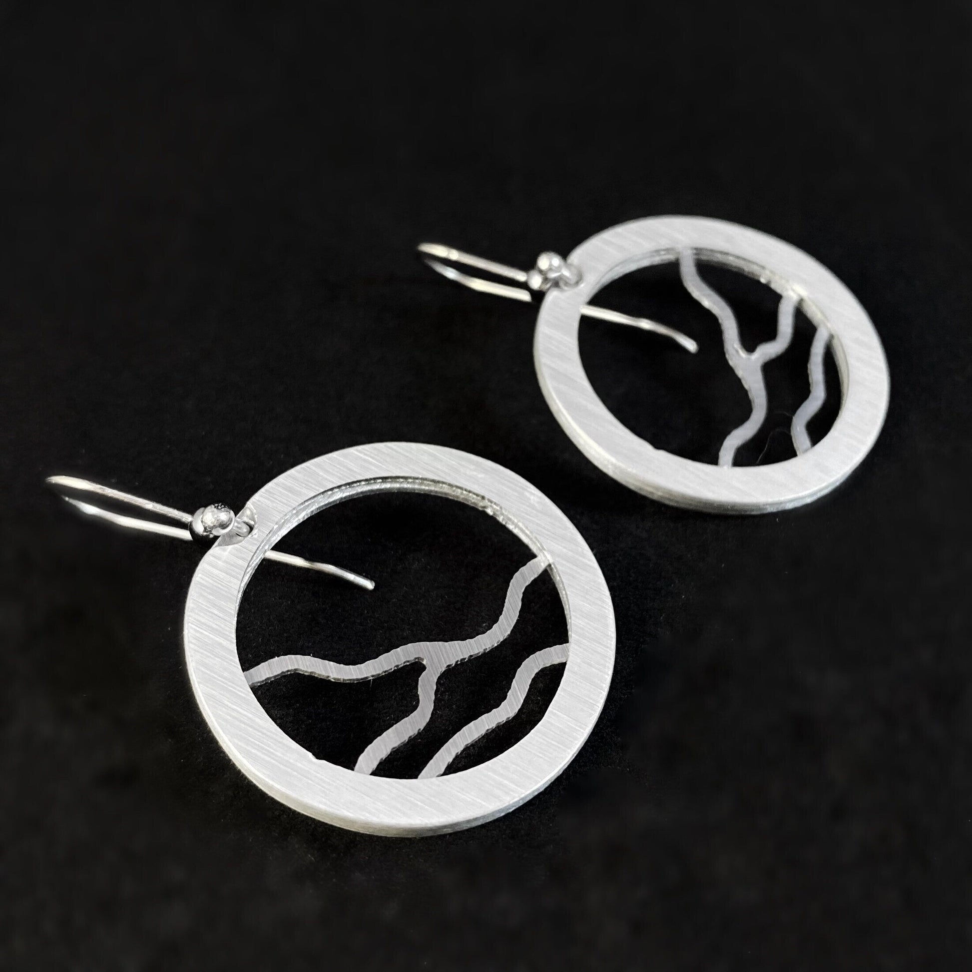 Handmade Aluminum Earrings, Hypoallergenic Lightweight - JR Franco Jewelry