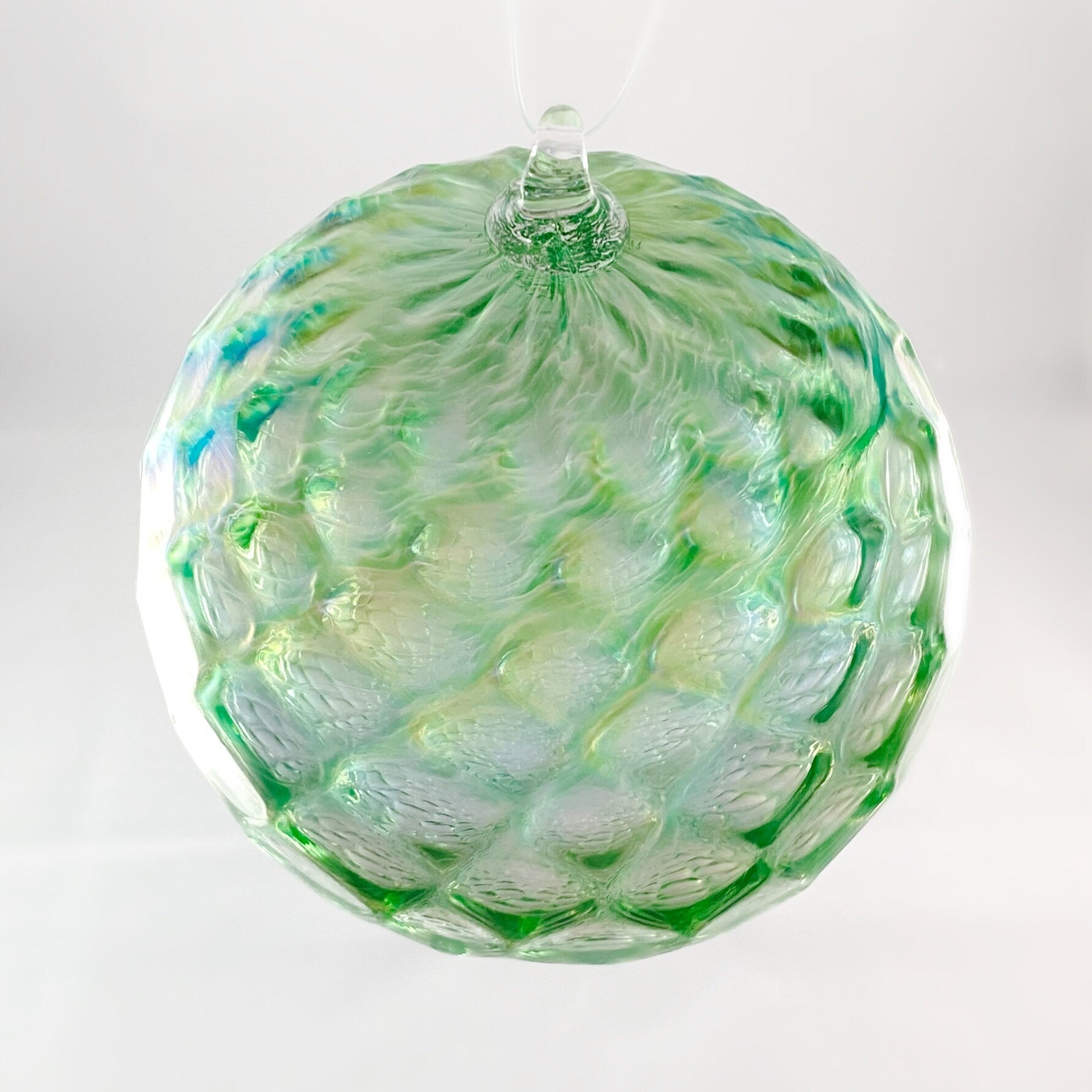 Handmade Glass Friendship Ball - Green