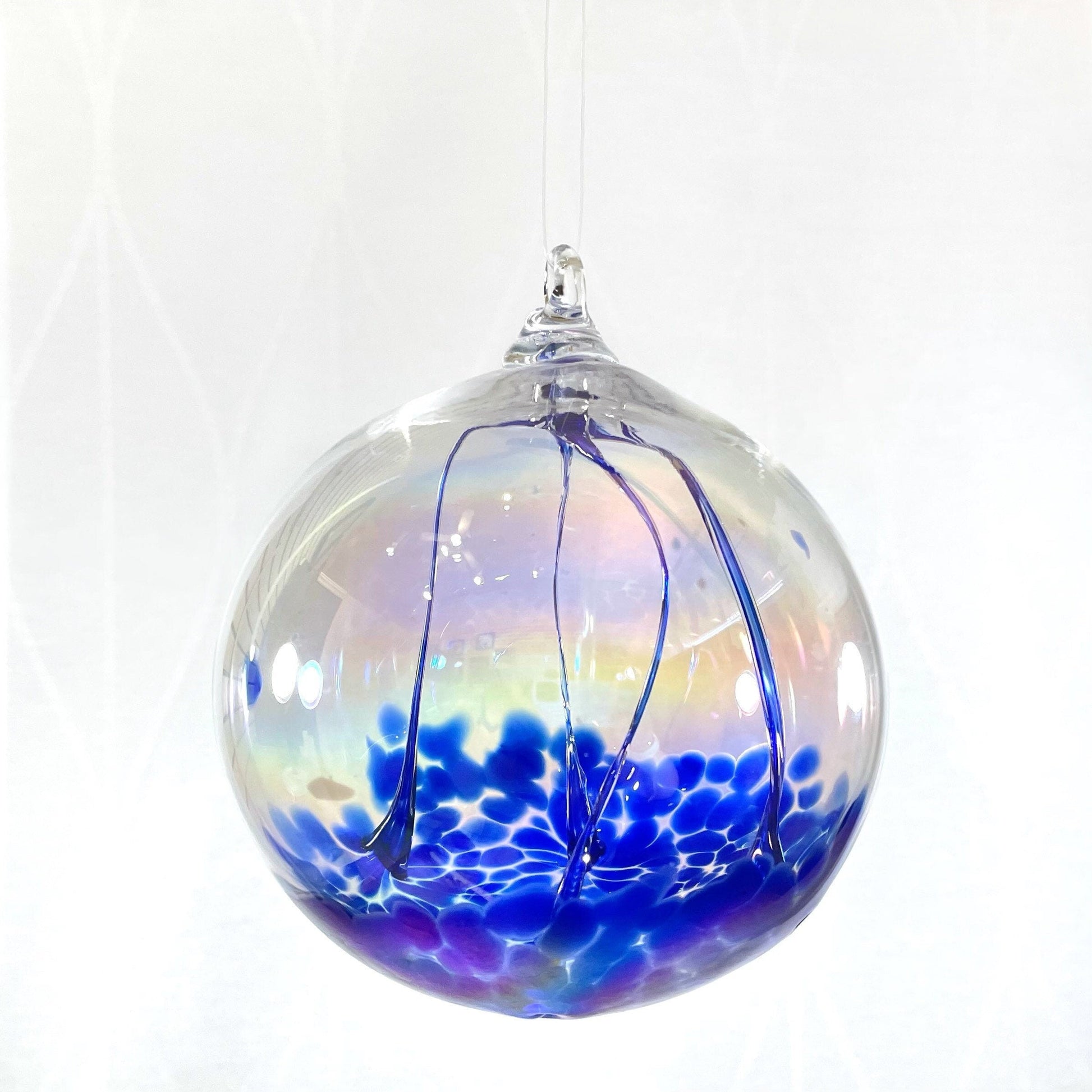 Handmade Glass Witches Ball