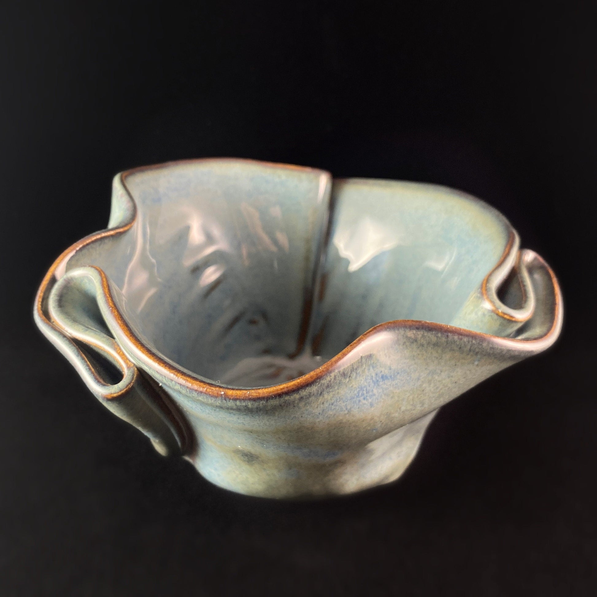 Handmade Guacamole Bowl with Serving Spoon, Functional and Decorative Pottery